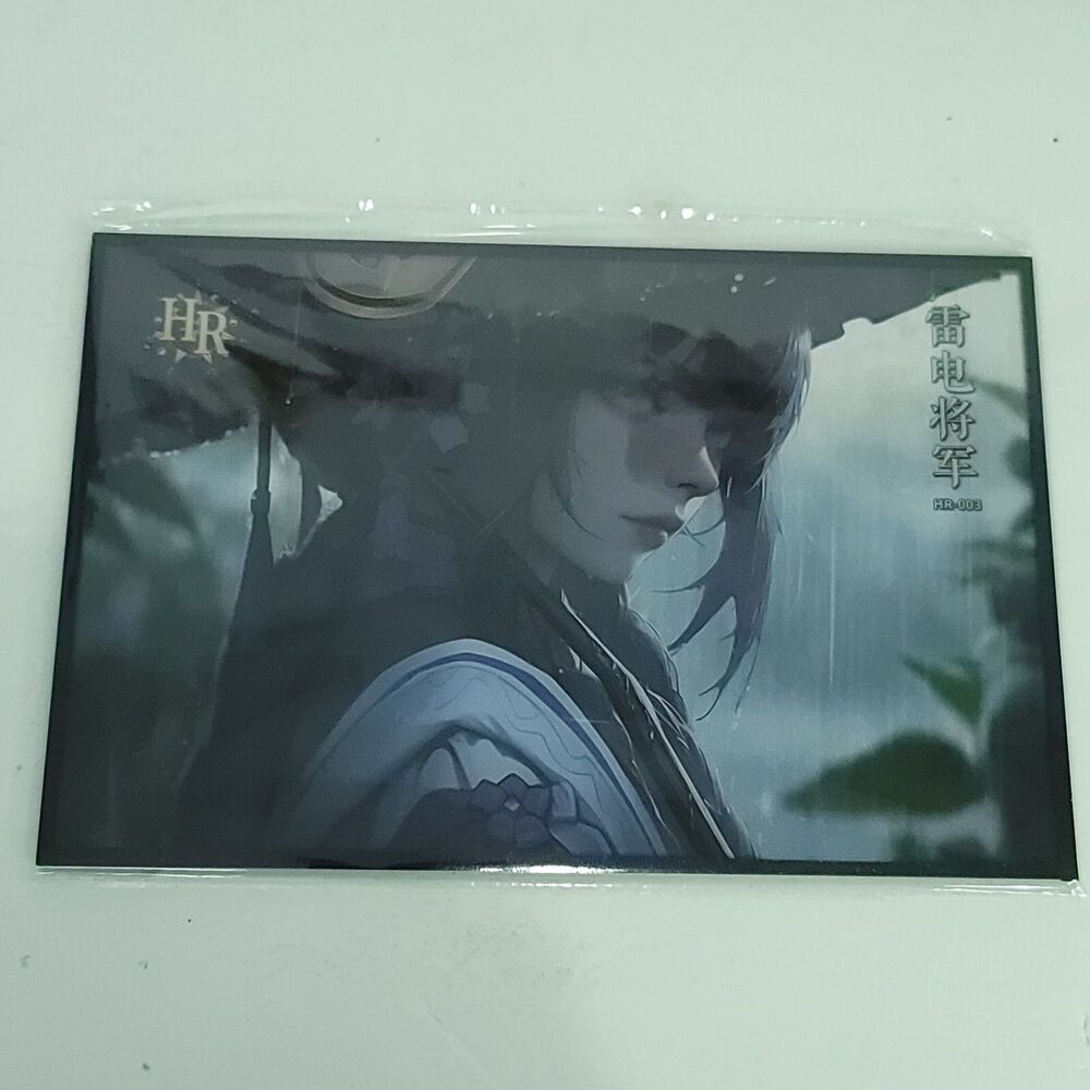 Raiden Shogun Camilii Waifu Card Phantom 2nd Edition 8" x 5.5" Print HR-003